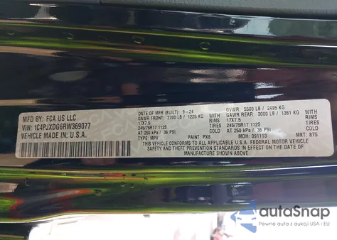 2024 Jeep Wrangler Sport из США, поврежденный, VIN 1C4PJXDG6RW369077